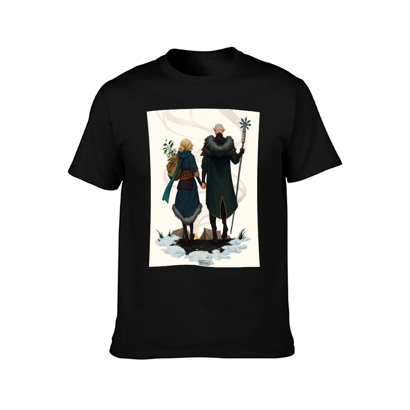 Dear fellow traveller T-Shirt Urban Style Casual Short Sleeve Top T-Shirt