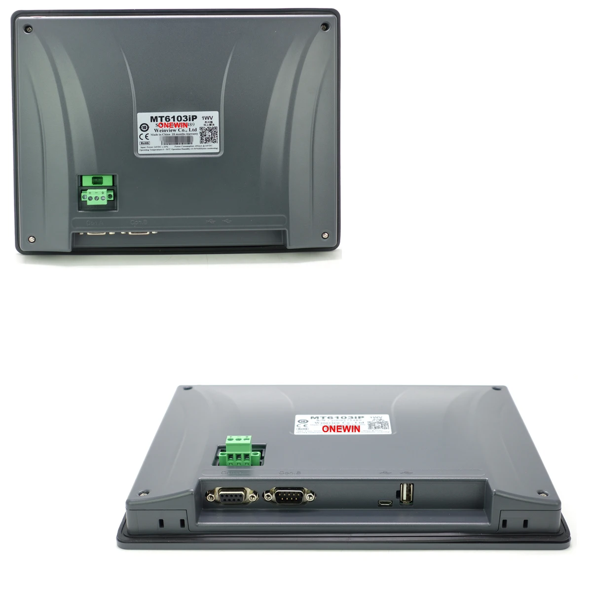 Imagem -03 - Weinview Interface Homem-máquina Hmi Touch Screen Mt8106ip Mt8106iq 10.1 Atualização do Mt6103ip Mt8102iq Mt6102iq