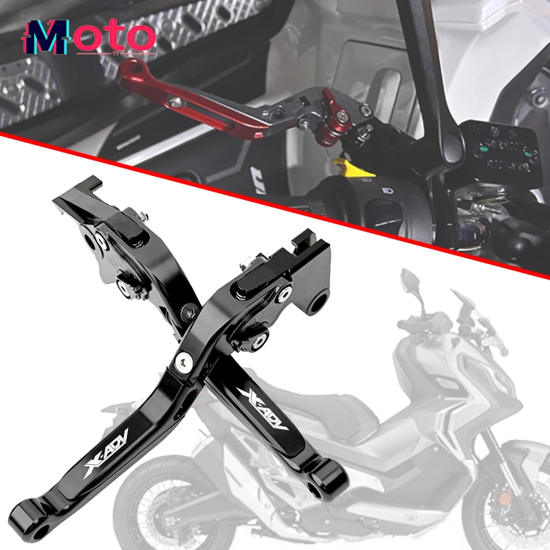 

For HONDA XADV 750 X-ADV 750 2017-2024 2023 2022 2021 Motorcycle CNC Clutch Brake Lever Extendable Adjustable Foldable Levers