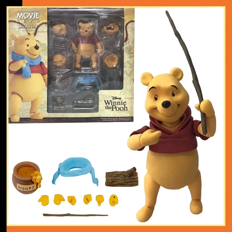 Disney Winnie The Pooh Model Joints Moveable Toys Anime Action Figure Model Decoration Toys Brithday Christmas Gifts Collectible