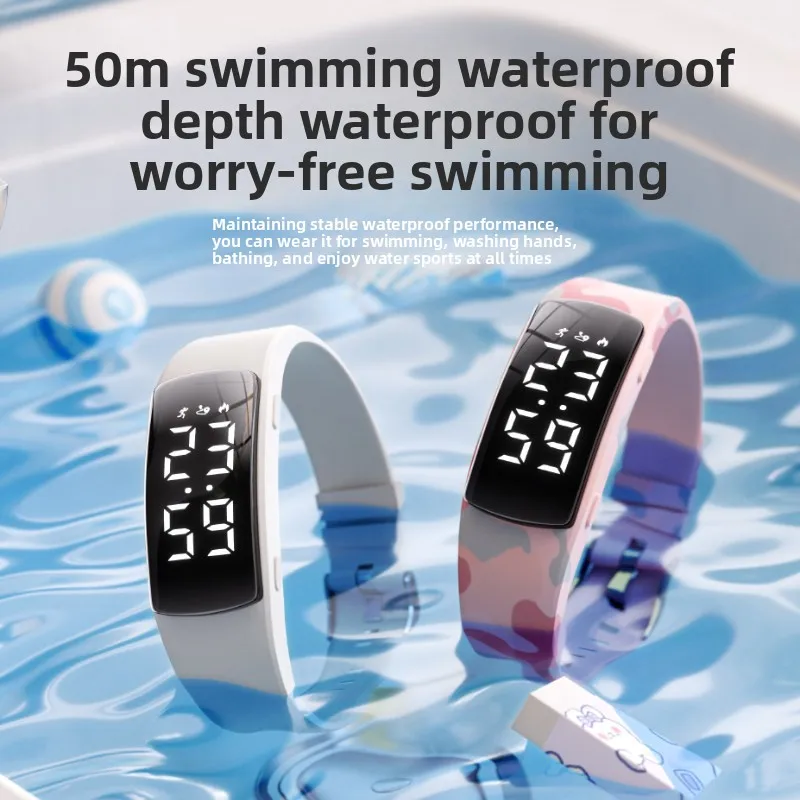 2026 New LED Digital Smart Watch Fitness Tracker Waterproof 30 Days Standby Men Sports Running Swimming Diving