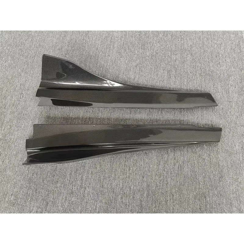 Venda quente saias laterais estilo dmc de fibra de carbono verdadeira para o MP4-12C 650s 650 kit corpo amortecedor dianteiro borda difusor traseiro