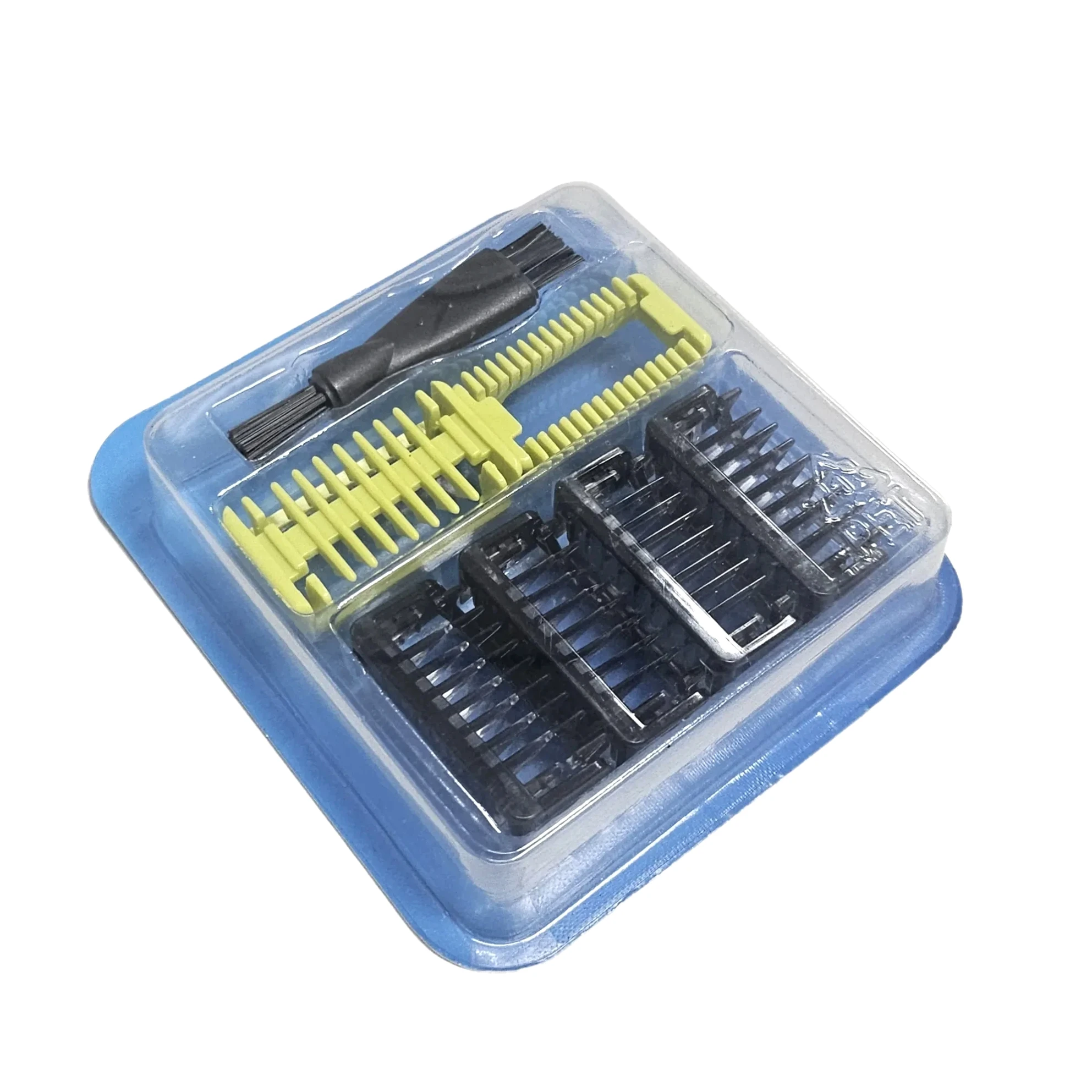 

Набор сменных насадок-гребней для бритв O Blade, совместимых с моделями QP2834, QP2724, QP2520/30, QP2620/30 и триммерами серии Pro.