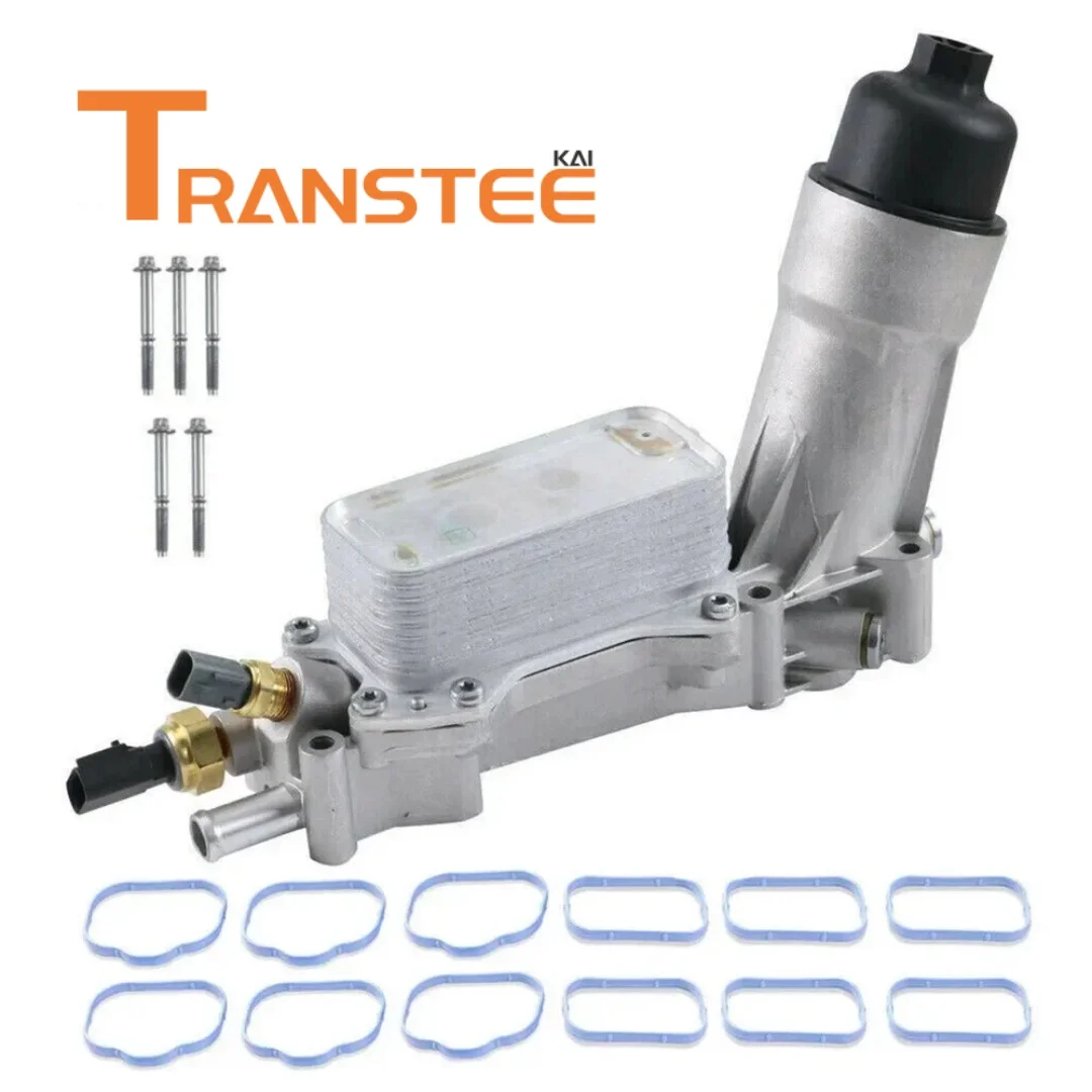 

68105583AF 5184304AE Engine Oil Cooler Filter Housing for 2011-2016 Jeep Grand Cherokee 3.6L