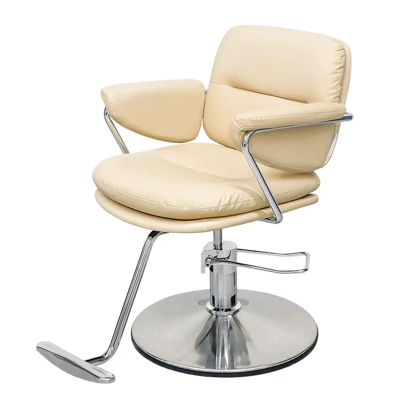 Light luxury high-end barber shop chair perm and dyeing seat hair salon special fashion chair