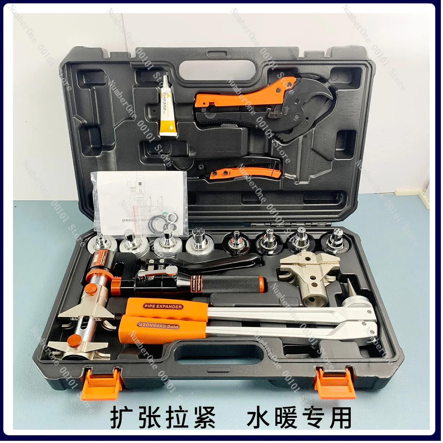 Export version manual hydraulic sliding pliers floor heating pipe expansion pliers aluminum plastic pipe clamping pliers 1632Y