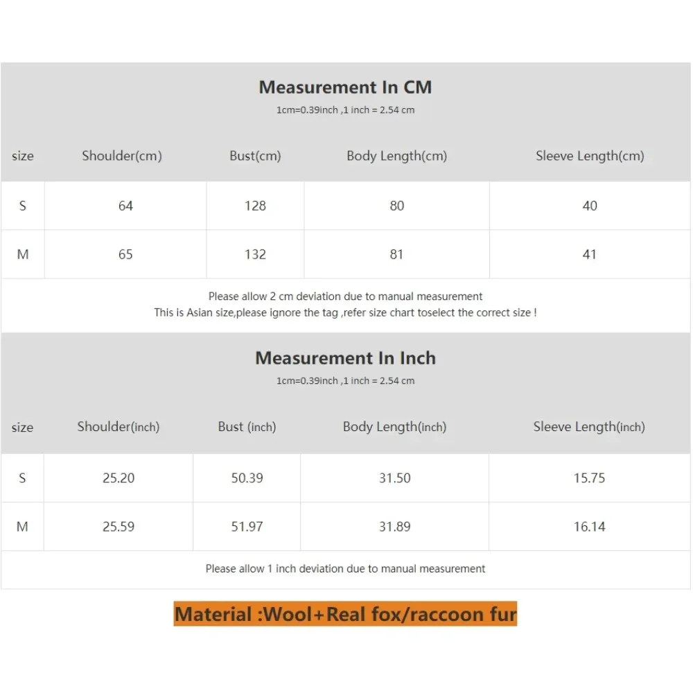 Real Fox Fur Coat 2024 New Autumn Woolen Coat Women Winter Natural Raccoon Fur Jacket Cashmere Female Warm Wool Jacket Lady