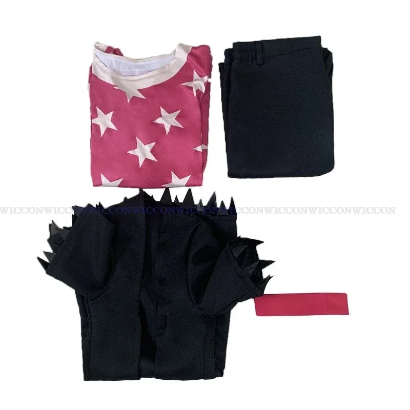 Helluva Stolas Octavia Goetia Cosplay Boss Costume Uniform Halloween Party  Anime Hazbin Cosplay Hat Cloak Suit Clothes Set