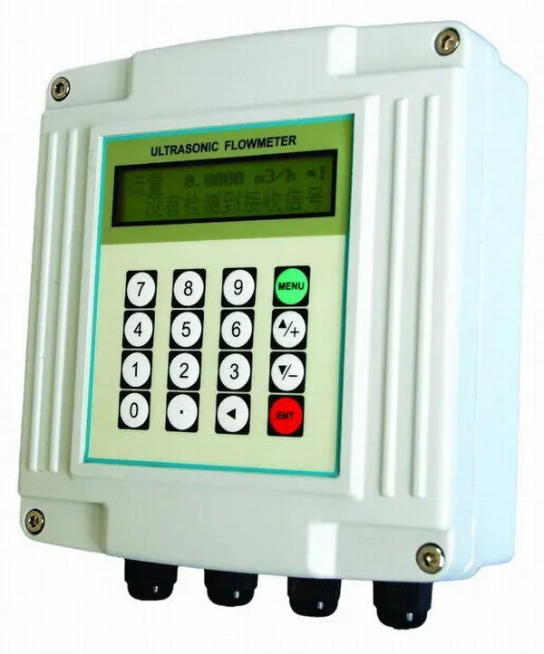 TSONIC Non Contact Type Wall Mounted Clamp On Ultrasonic Flow Meter Price