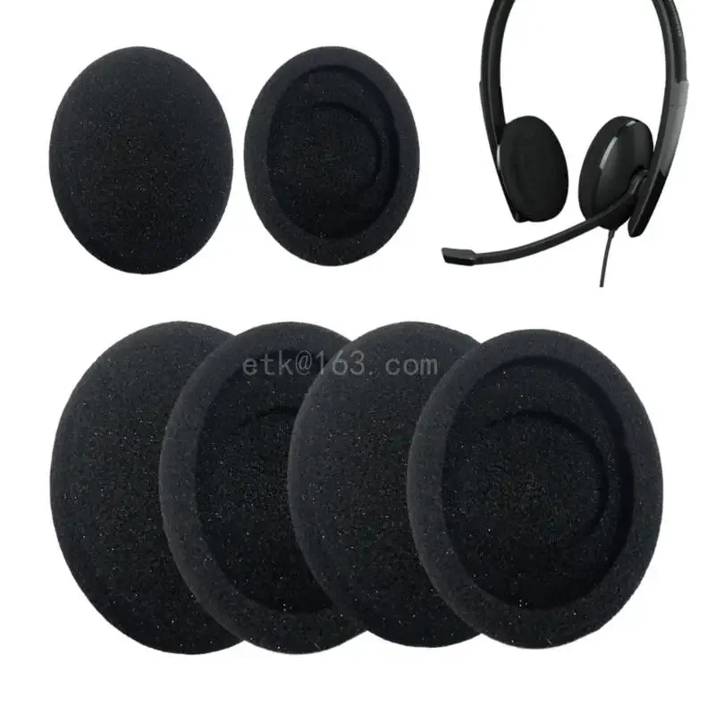 Replacement Earpad Ear Pads Cushions for Sennheiser 160 165 USB Headphones Sponge Repair Parts Cover Case