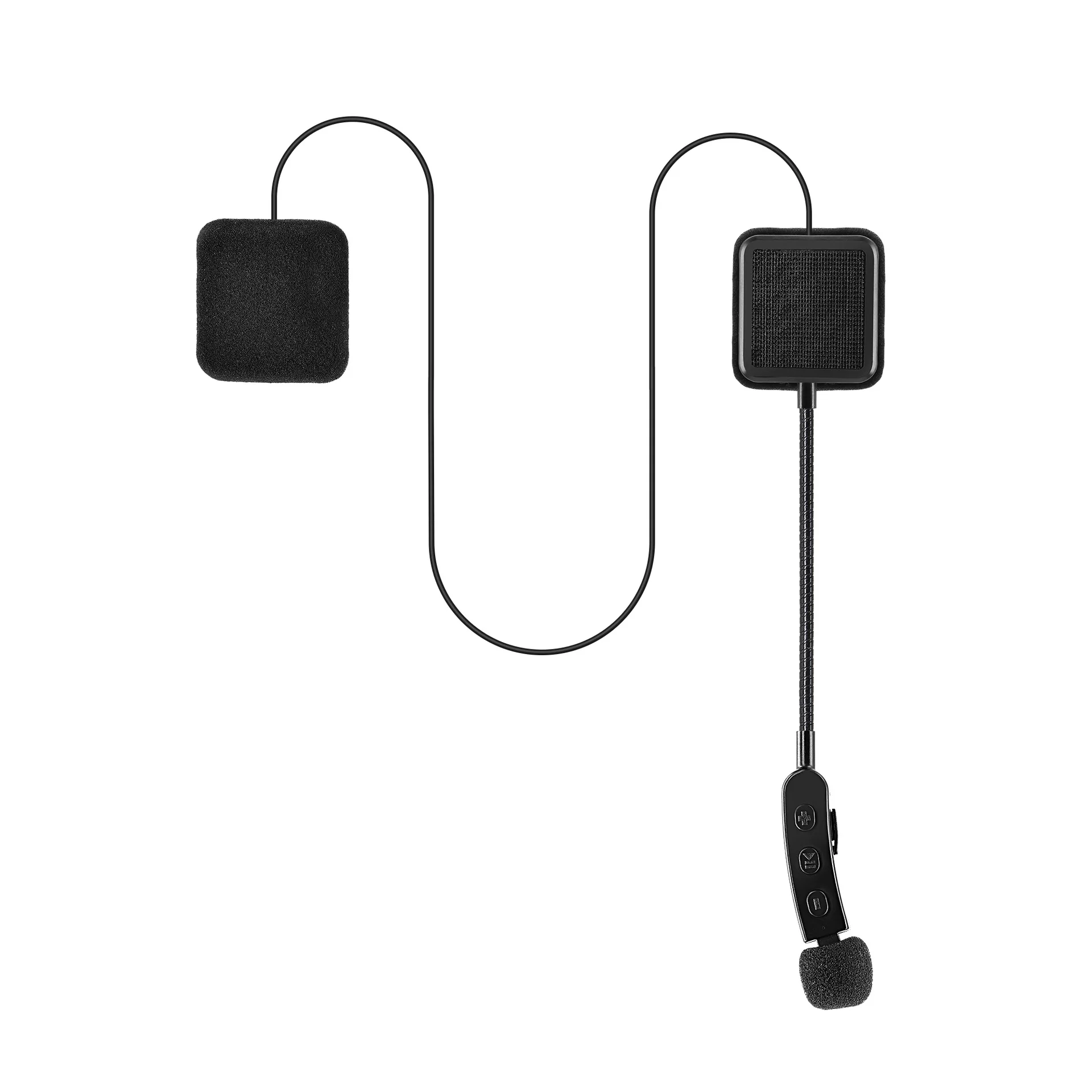 Motorcycle helmet Bluetooth headset wireless remote control integrated built-in head-mounted helmet riding ear