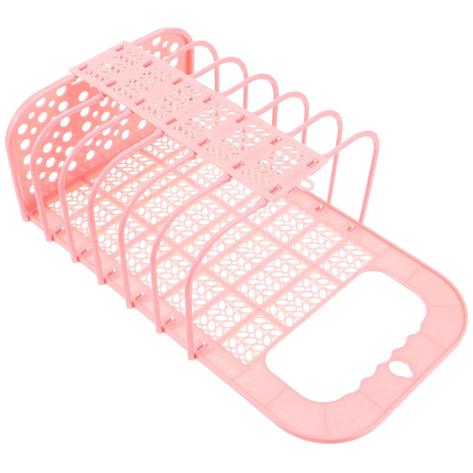 

Sturdy Plastic Chicken Foraging Basket Feeder Chick Vegetable Container Small Size Bright Color Pet Carrier Decoration Cage Use