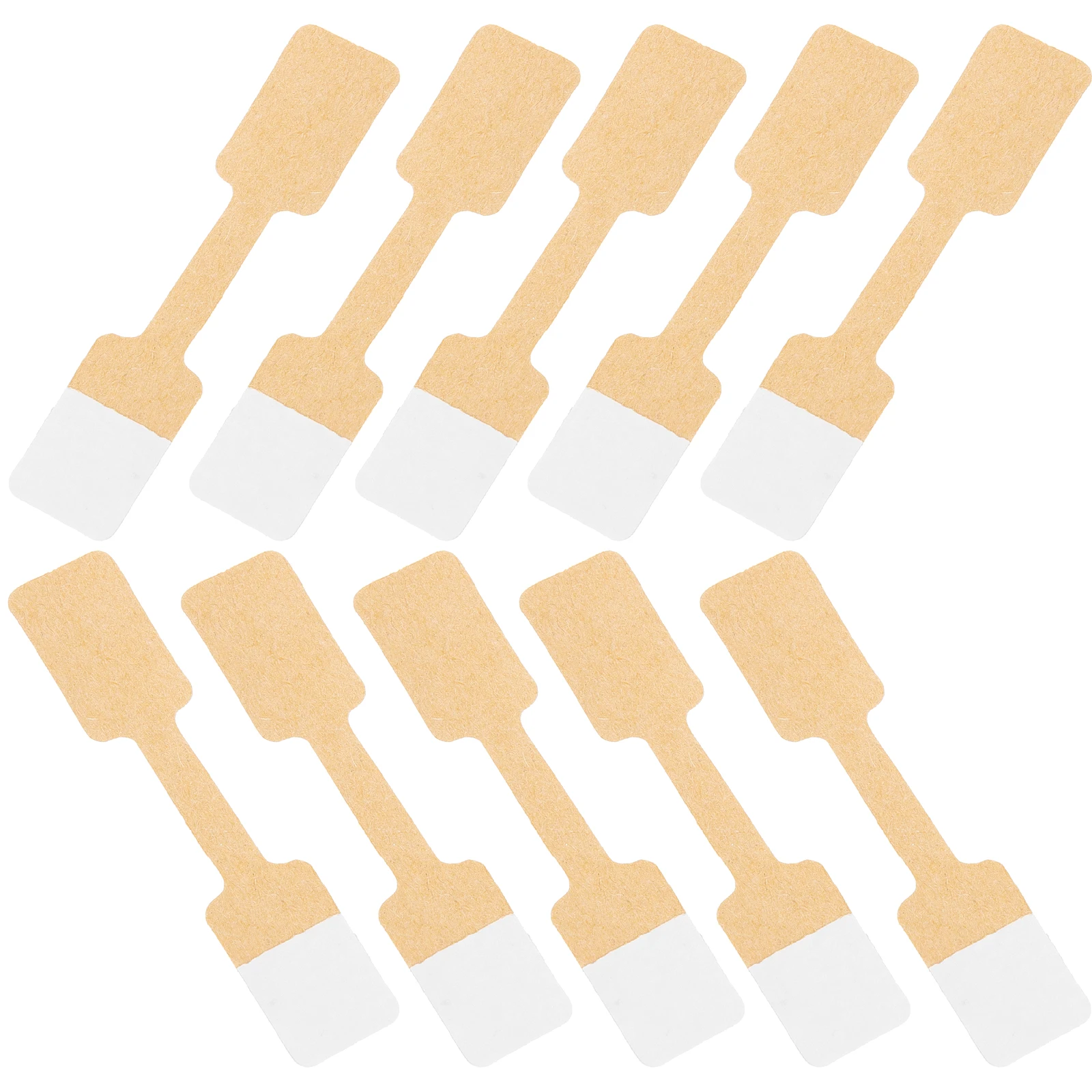 100 قطعة من ملصقات الملصقات العملية، علامات المجوهرات اللاصقة للخواتم والأقراط والقلائد والأساور DIY لوضع علامات الحرف اليدوية