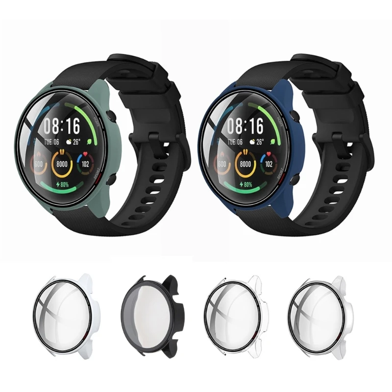 for Smart Watch Protective Bumper Cover Screen Protector for Case for Mi Watch Color Sports Version