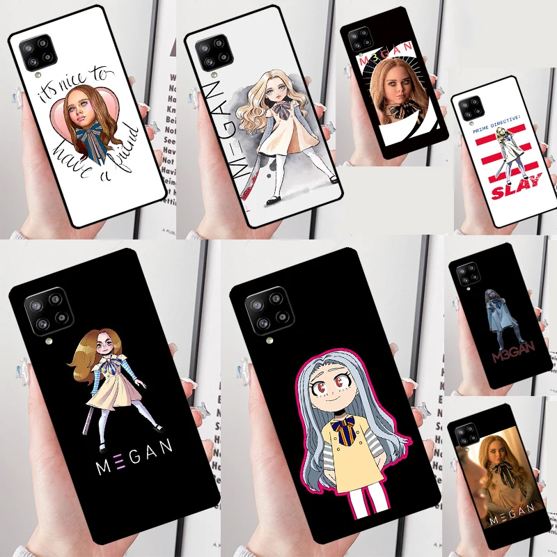 Movie MEGAN M3GAN Phone Case For Samsung Galaxy A14 A54 A34 A24 A12 A22 A32 A52 A51 A71 A13 A23 A33 A53 A73