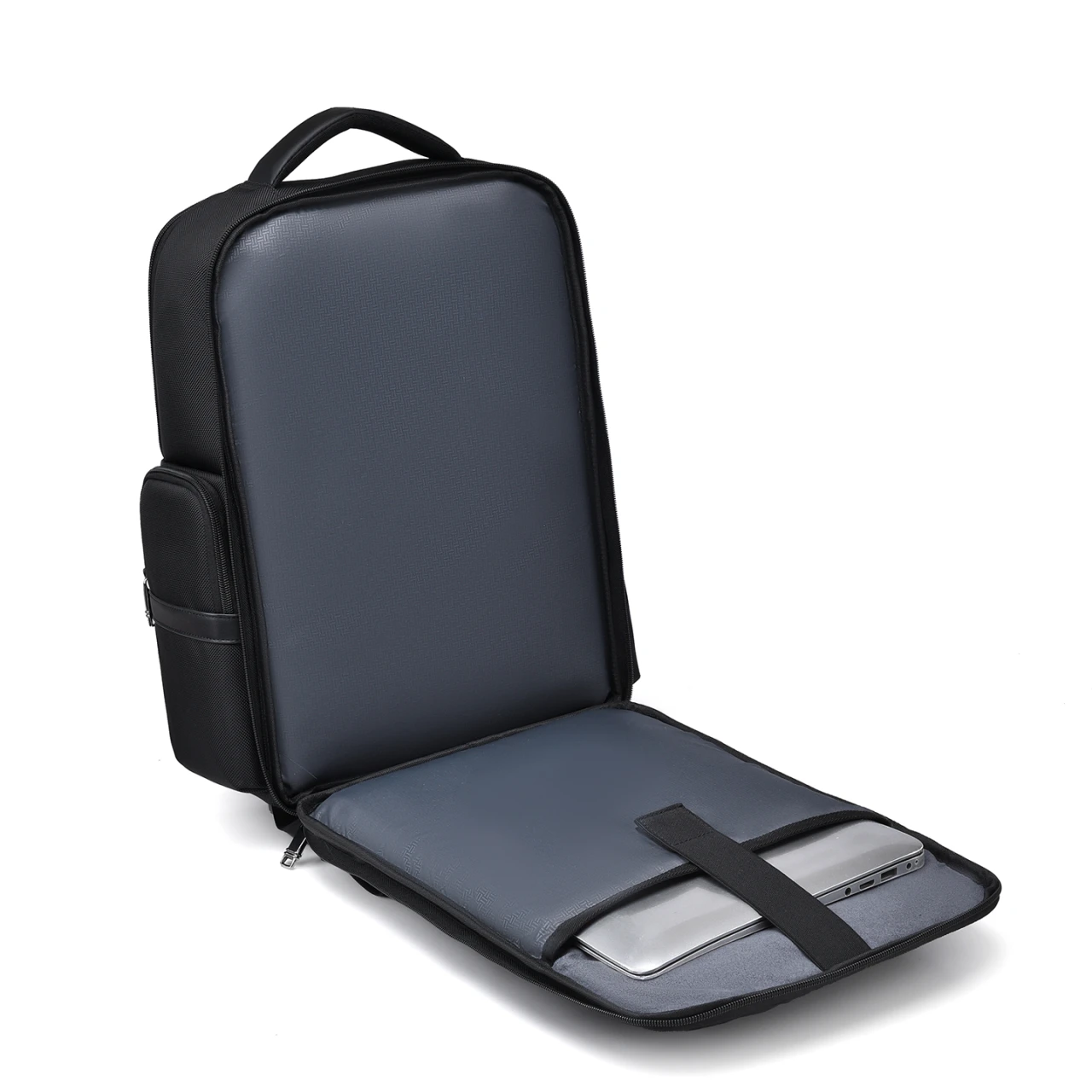 New High Quality 180 Degree Opening and Closing Men's Business Backpack Urban Fashion Multifunctional Laptop Backpack Schoolbag