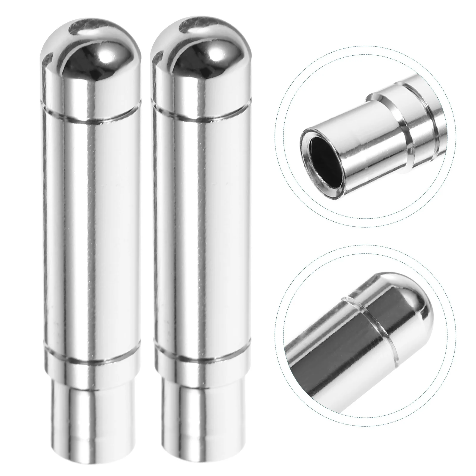

4pcs Chrome Plated Door Pull Handle Durable Car Interior Lock Knob Auto Door Safety Upgrade Parts For Vehicle Protection