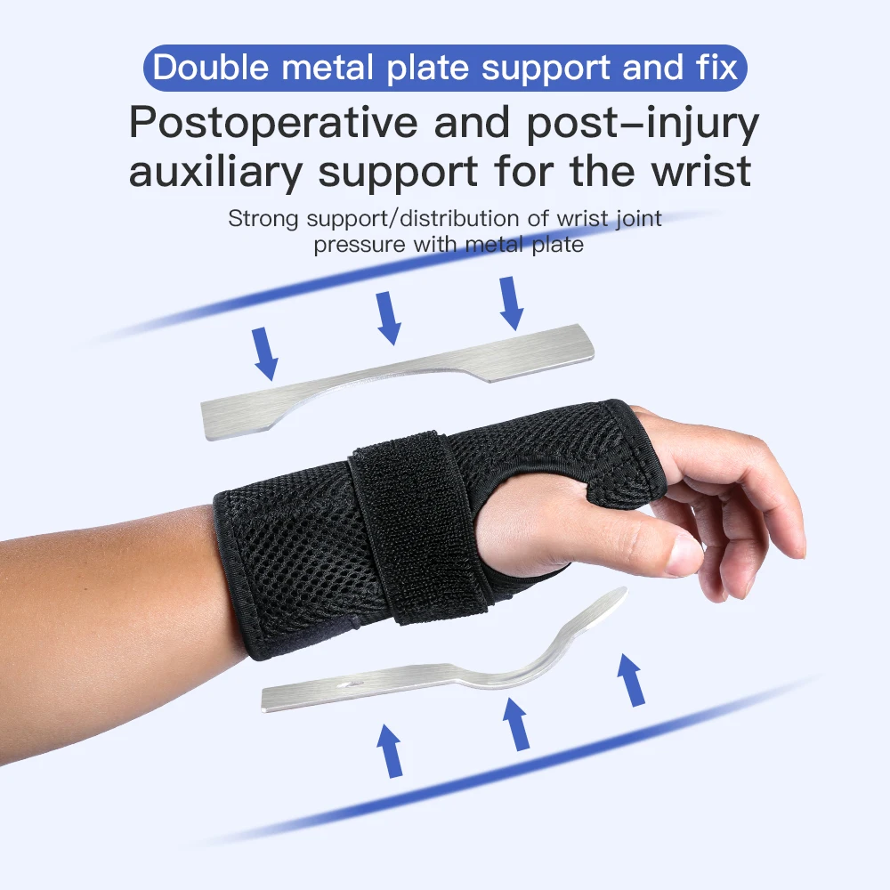 Breathable Wrist Support Professional Splint Wrist Brace Protector Band Arthritis Carpal Tunnel Hand Sprain Tendinitis Wristband