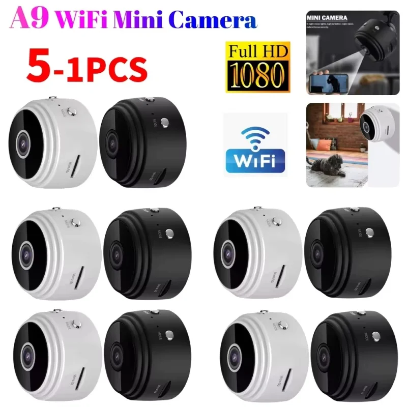 2025  A9 Mini Camera WiFi Wireless Monitoring Security Protection Remote Monitor Camcorders Video Surveillance Smart Home