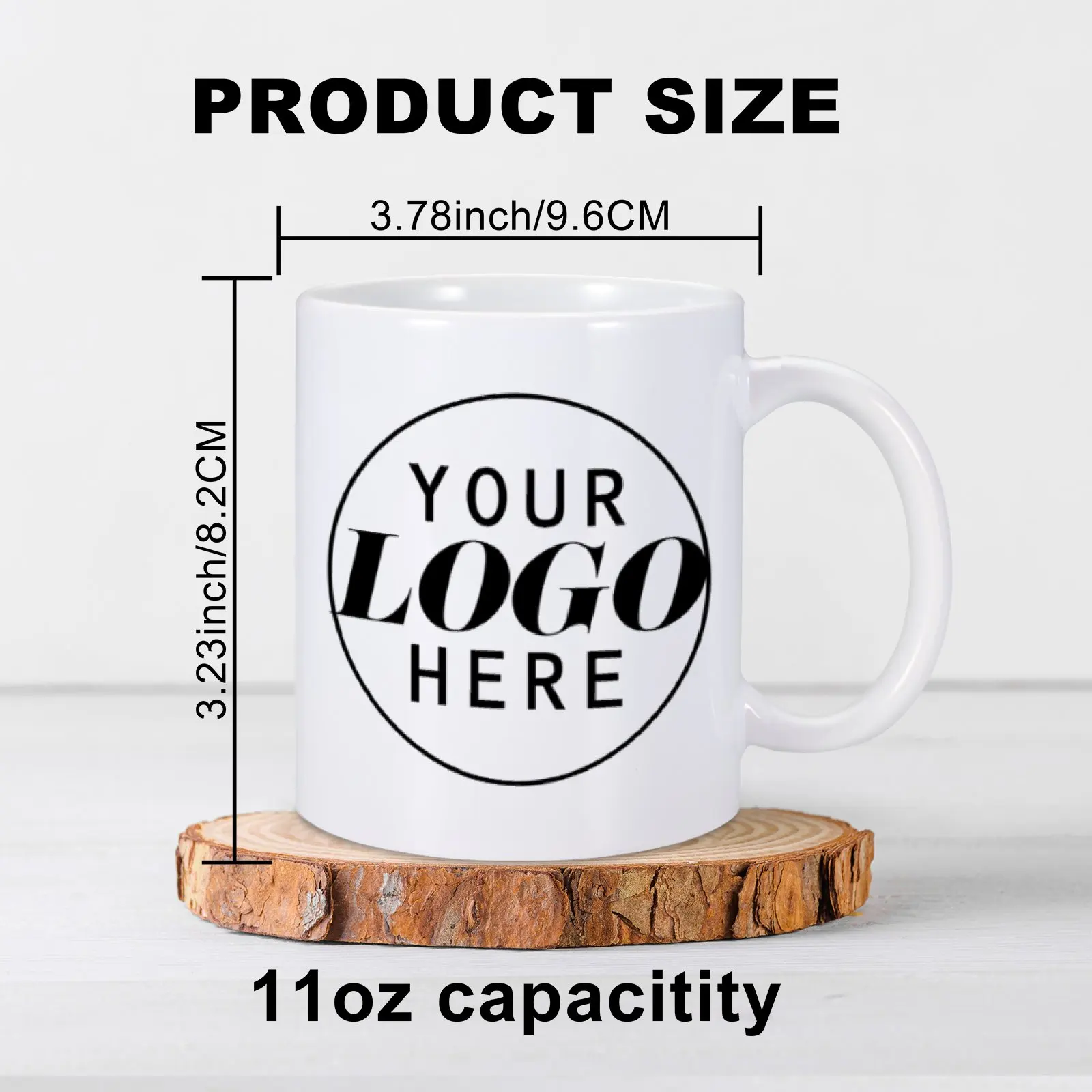 Personalized Ceramic Coffee Mugs  Customized 11oz Text Photo Image Novelty Different Design Images Custom Gift