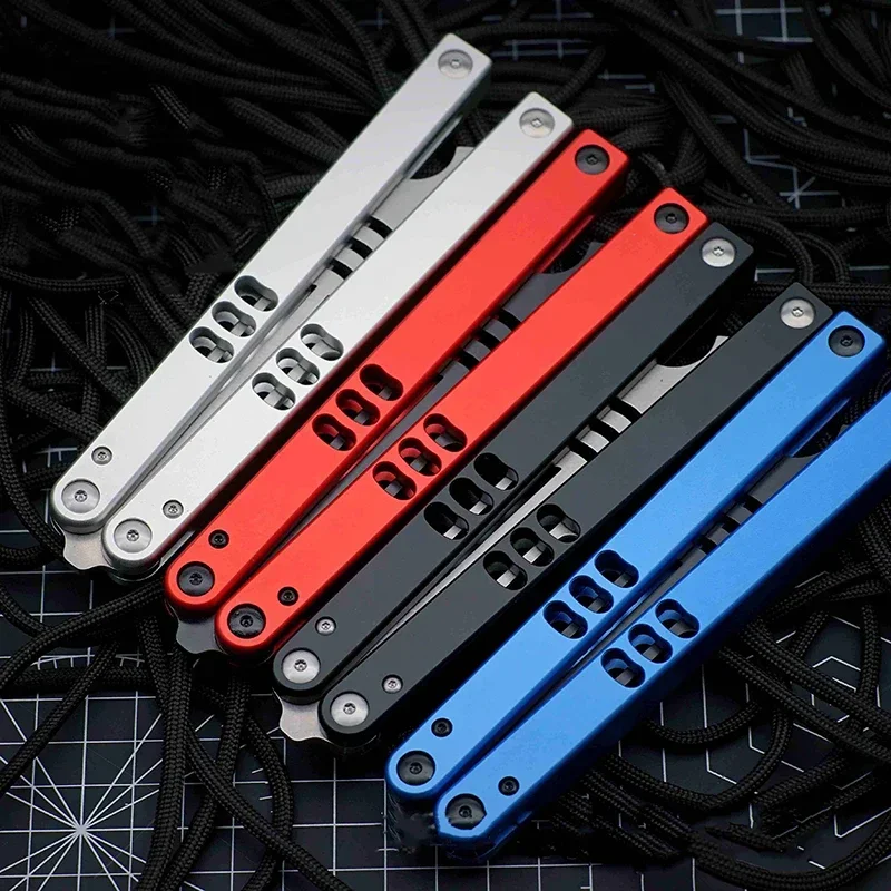 TheOne MAKO Trainer 440 شفرة مقبض ألمونيوم نظام جلبة القناة Jilt استنساخ جيب EDC يتأرجح مجاني