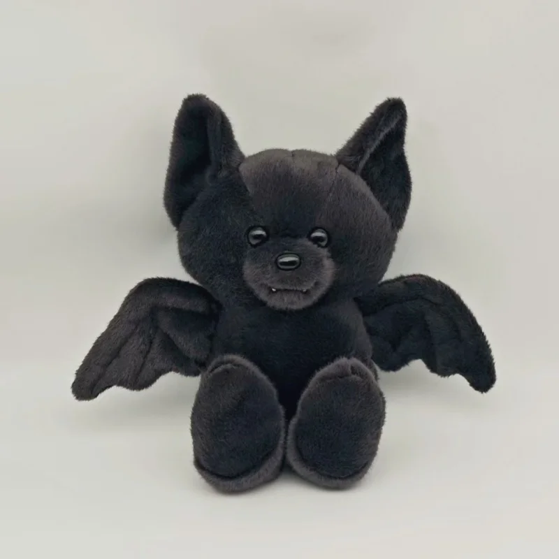 Ours en peluche chauve-souris Posable, jouet doux, animaux de compagnie mignons, poupée, cadeaux d'anniversaire, d'halloween et de noël, nouvelle collection 2025