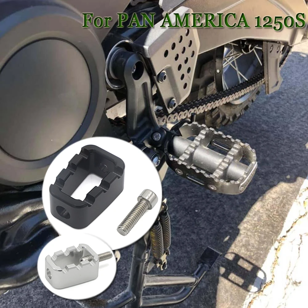 

Для PAN AMERICA 1250 S PA1250 S panamerican a1250 2021 2020 новый мотоцикл 80 Грит рычаг переключения передач Peg аксессуары для мотоциклов