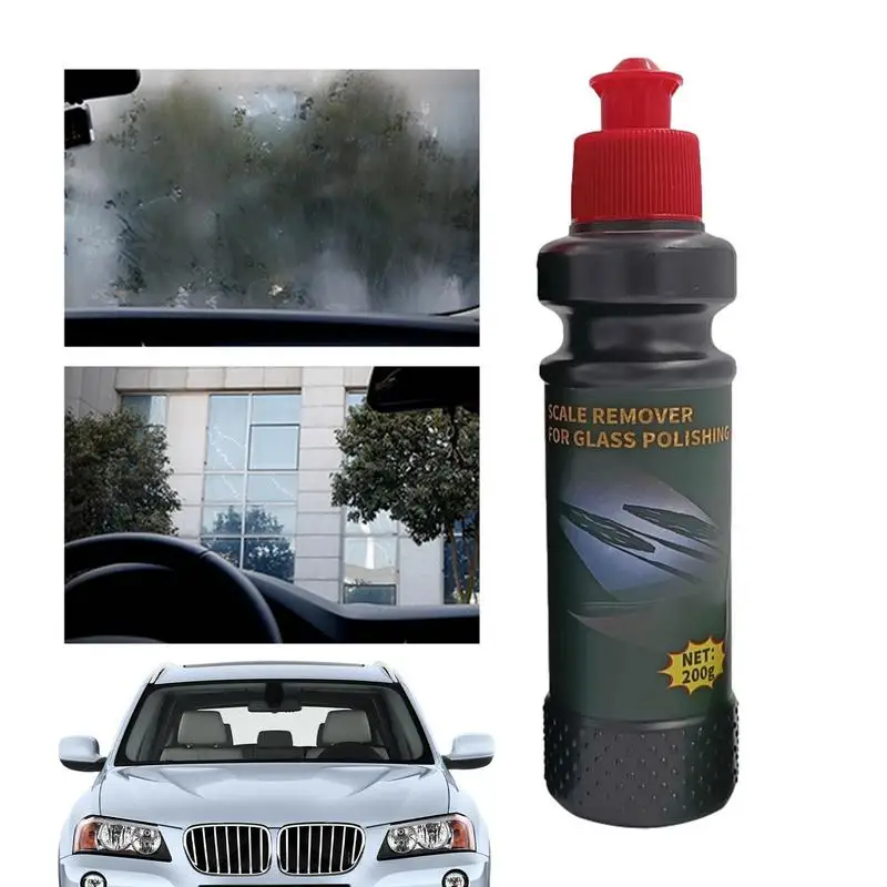 

200G Protective Car Glass Oil Film Removing Paste Auto Glass Film Coating Agent Waterproof Glass Cleaner For Auto Windshield