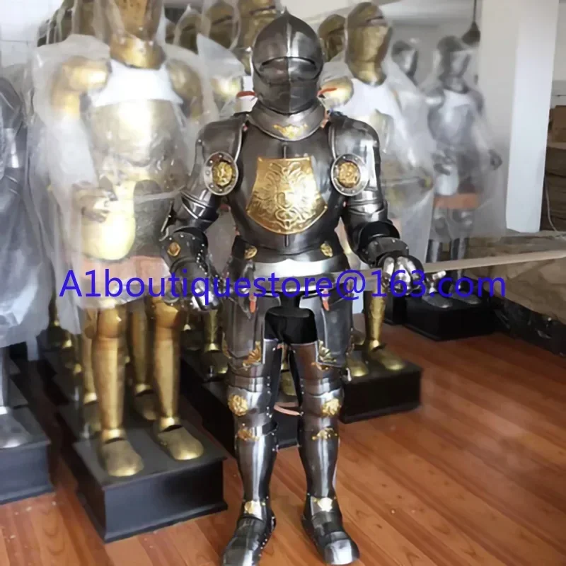 Nordic style Roman knight armor home decoration statue office desktop ornament