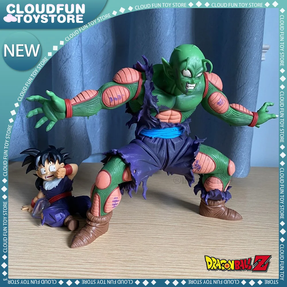 20cm Son Gohan Figure Piccolo Figure Piccolo Protecting Gohan Battle Scene Figure Statue Collection Desk Decora Model Toys Gifts