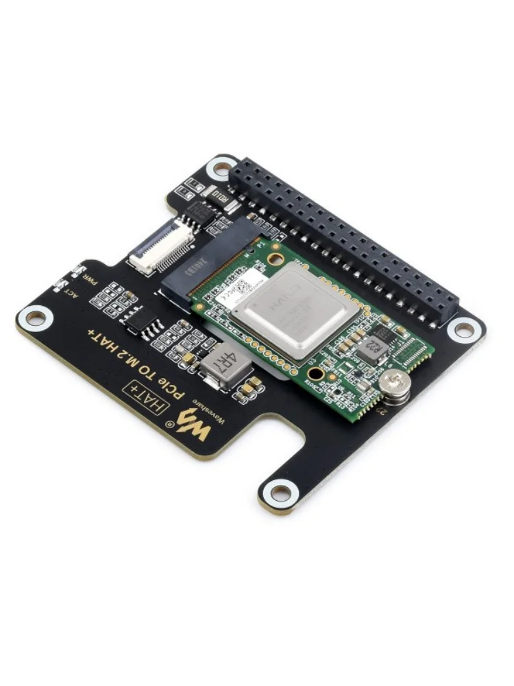 Hailo-8 m.2 ai beschleuniger modul, basierend auf dem 26tops Hailo-8 ai prozessor, optional für pcie zu m.2 adapter board, für rpi5