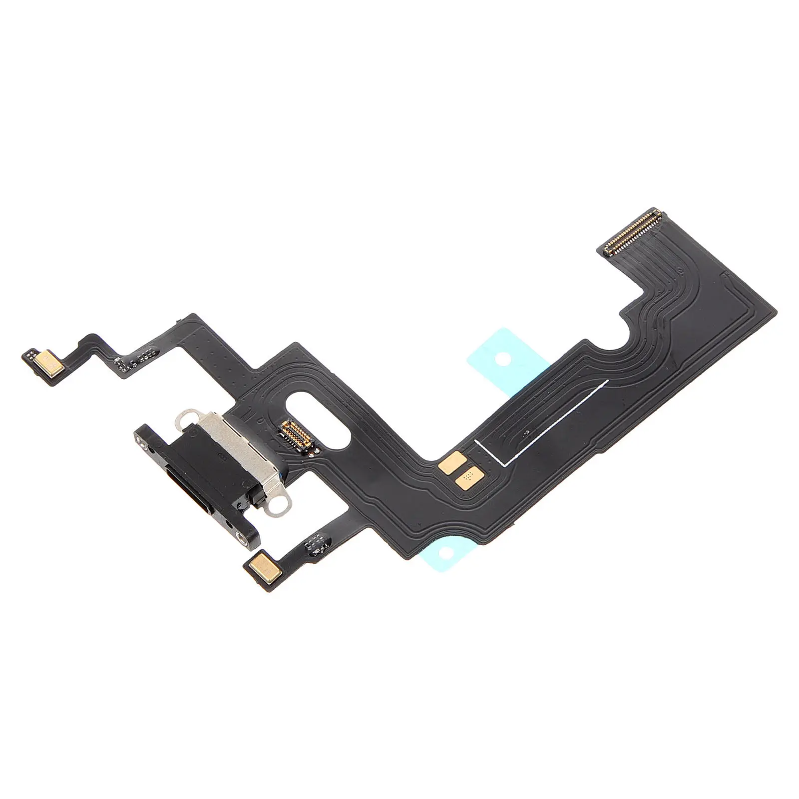Charging Port Data Interface Flex Cable with Microphone Speaker Replacement Phone Repair Part