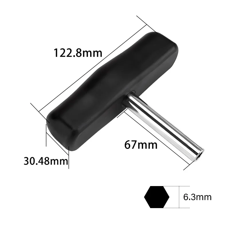 WISRETEC T-Handle Fixed Torque Wrench Bike Spanner Repair Tools CNC Blade Precise Tightening Torque Detection