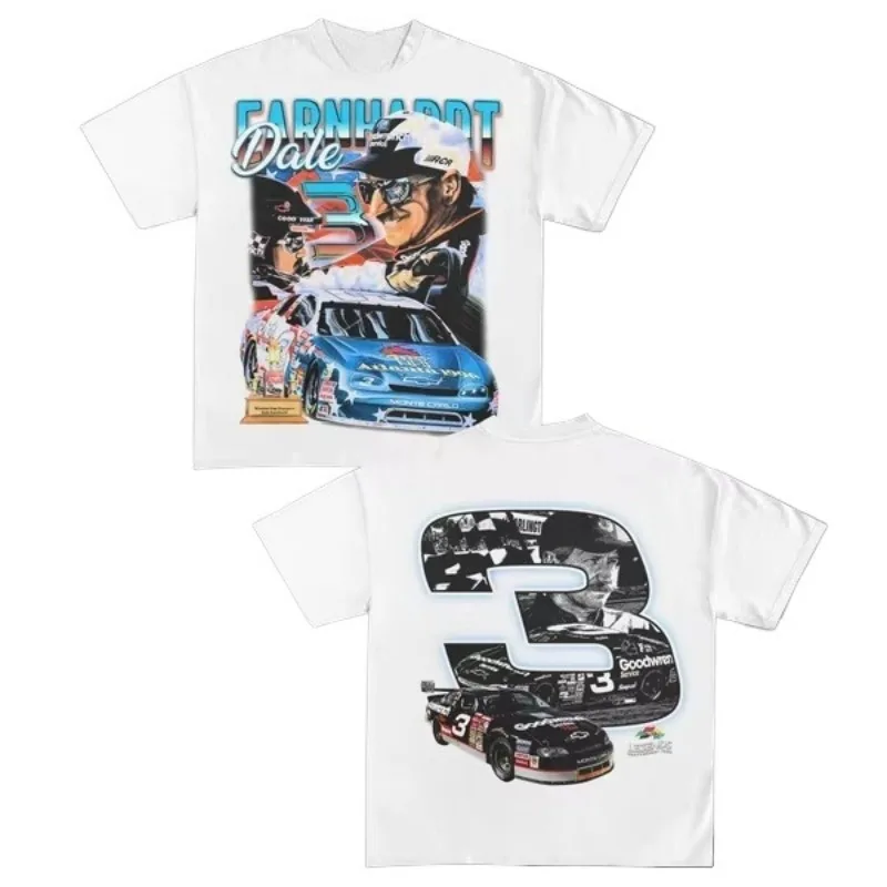 Dale Earnhardt NASCAR Tee » Racing » Vintage Heavyweight T-Shirt - Legends Heavyweight Tees High Quality and Comfortable Summer