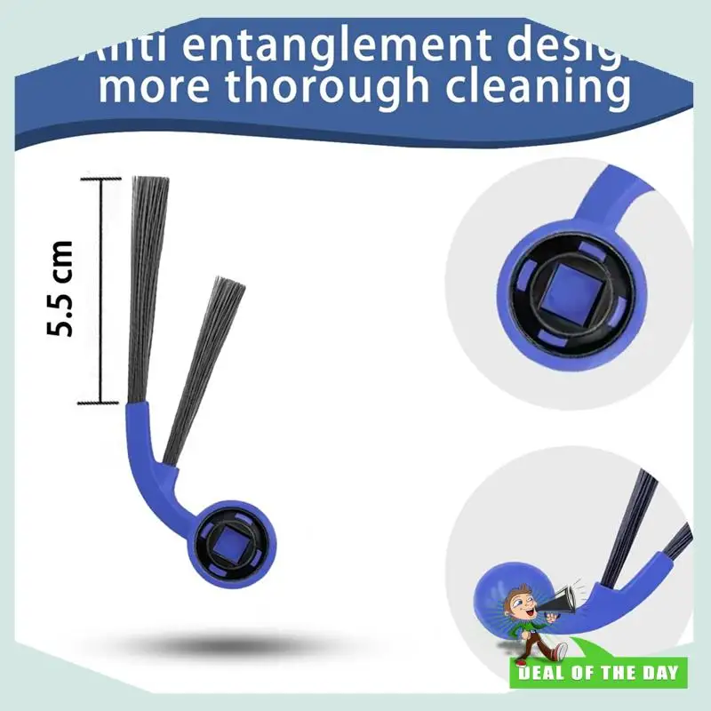 مجموعة ملحقات بديلة للتسليم لمدة 24 ساعة مع أجزاء الروبوت Ecovacs T80 Omni Cleaner أسطوانة الفرشاة الرئيسية