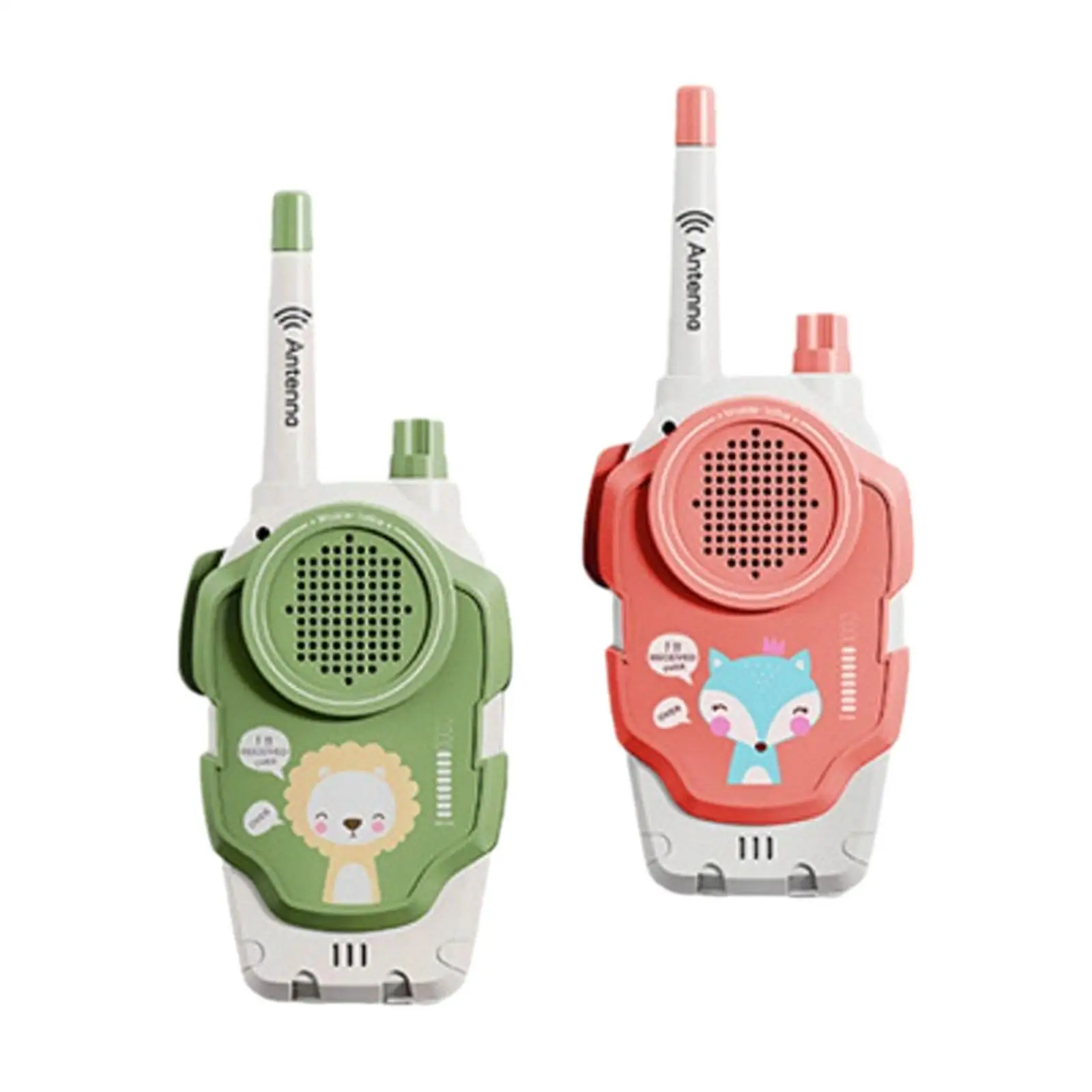 2Pcs Kids Talkies Clearly Handheld Radio Phone for Infant Birthday New Year