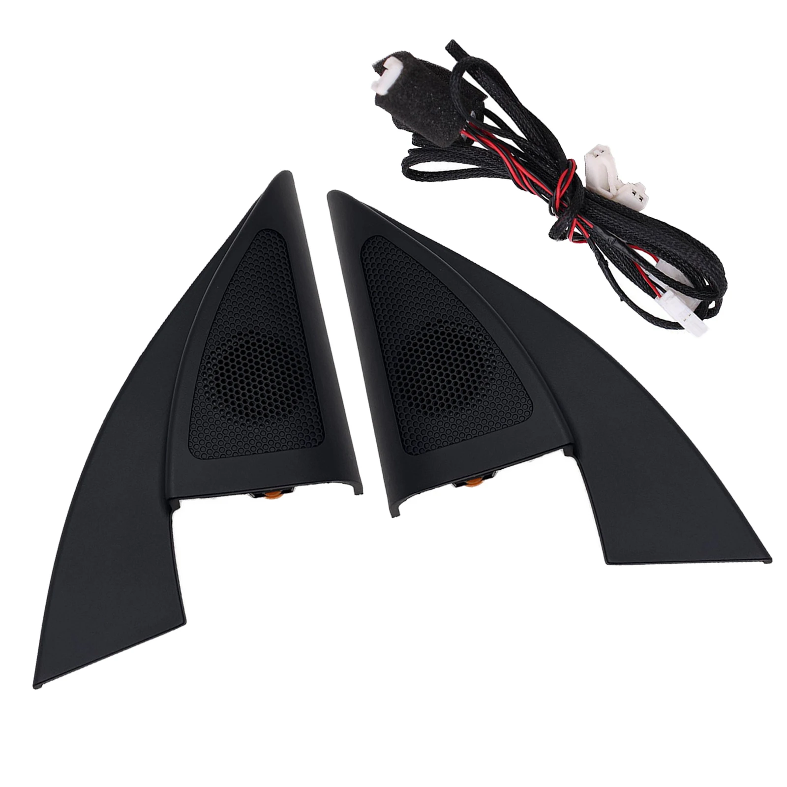 

1 Pair Car Tweeter Speakers 87650H2020 87660H2020 For Kia For Rio 4 Kx For Cross 2017-2022 Tweeter Triangle Speaker Cover