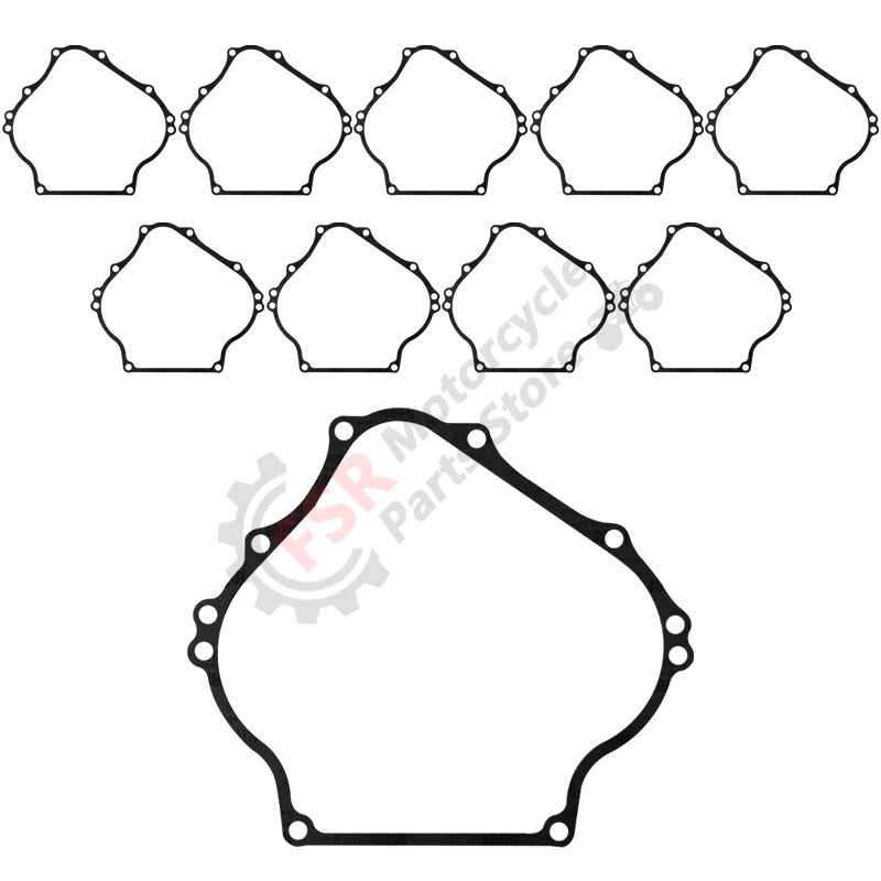 10PCS Crankcase Gasket for Kawasaki FE350D FE400D 11061-1495 11061-2116