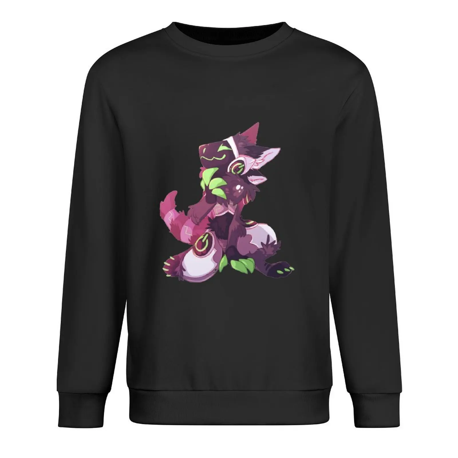 

Protogen.robot, protogen,GIFS Pullover korean autumn clothes clothes for men men clothes anime men sweatshirt