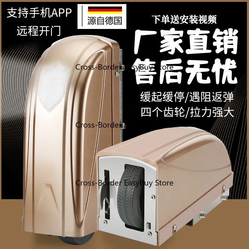 8-Digit Password Electric Double Door Opener, Smart Phone Remote Control Video Door Entry for Villa Gate