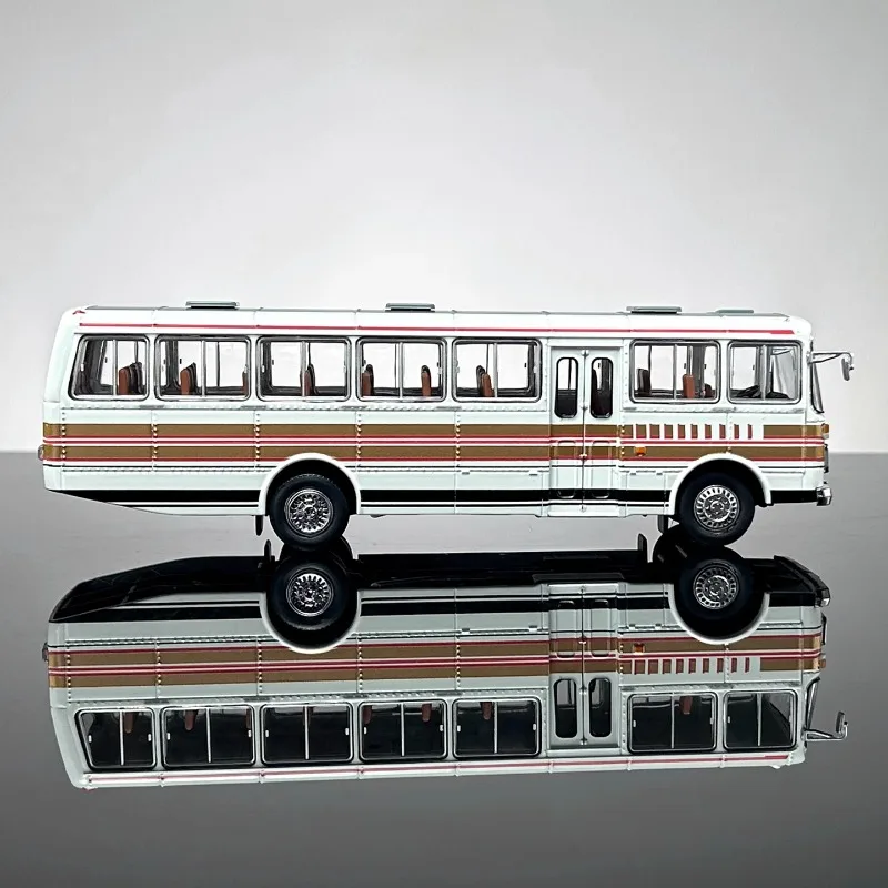 دييكاست 1/64 مقياس آسيا ستار سبيكة نموذج سيارات آسيا ستار JT663 حافلة نسخة المجموعة لعب المركبات لعب للأولاد هدية الصندوق الأصلي