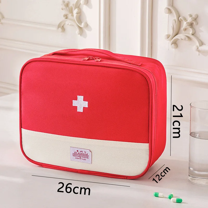 Tragbare Medizintasche Erste-Hilfe-Set für Geschäftsreisen, Outdoor, Wandern, Camping, Kleines Persönliches Erste-Hilfe-Set für Zuhause – Detail 17