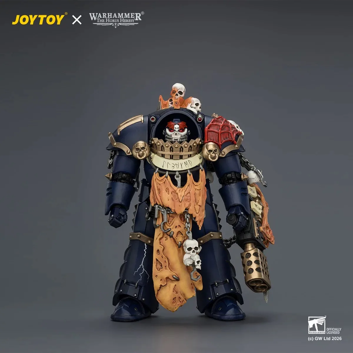 【Accessories】Joytoy Warhammer 1/18 Action Figures Night Lords Contekar Terminator Dissident Model Toy 3.75inch view 2