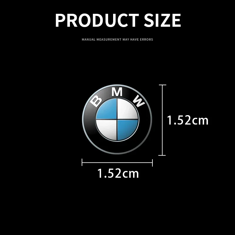 New Car Steering Wheel Car Window Switch Knob Sticker Car Badge Decal Emblem For BMW 1 2 3 4 5 6 7 8 Series GT I4 I3 I8 IX X2 X3