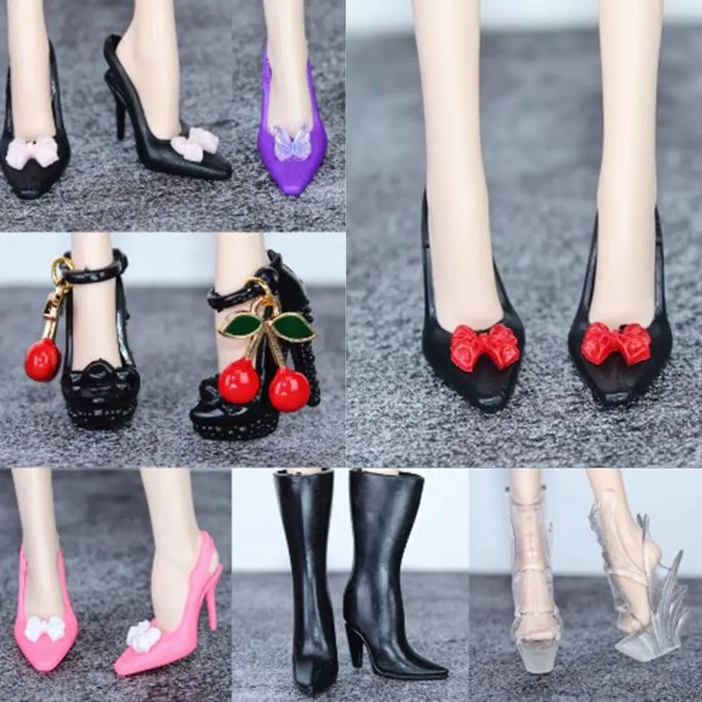 

High Quality Quality 1/6 Doll Shoes Original 10 Styles High Heels Shoes 30cm Doll Casual Shoes Doll Accessories