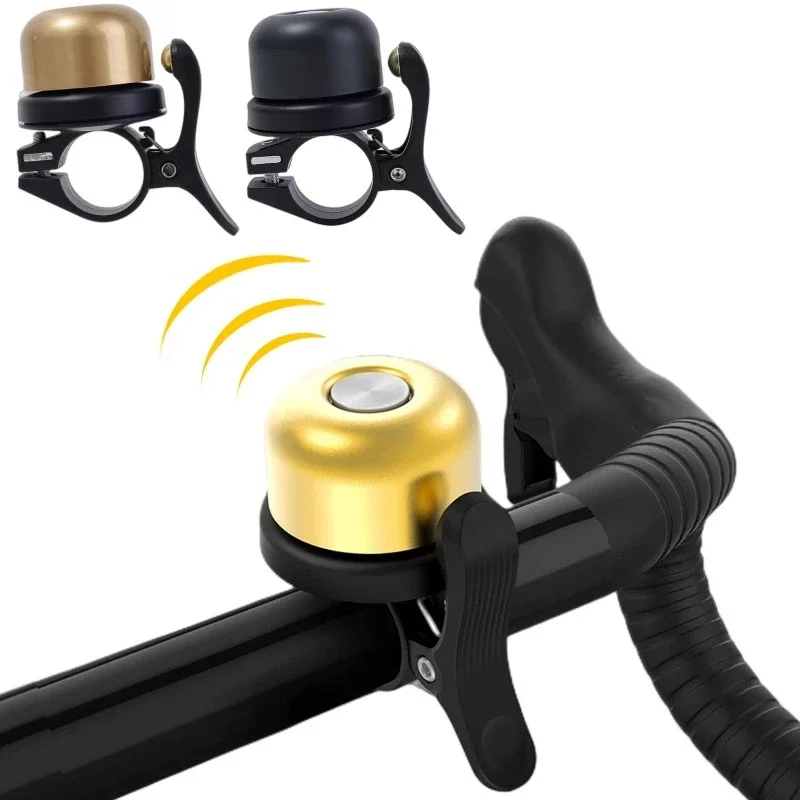 Bicycle Bell For AirTag Holder Case Bike GPS Tracker Mountain Road Cycling Bell Safety Warning Alarm Bike Handlebar Ring Bell