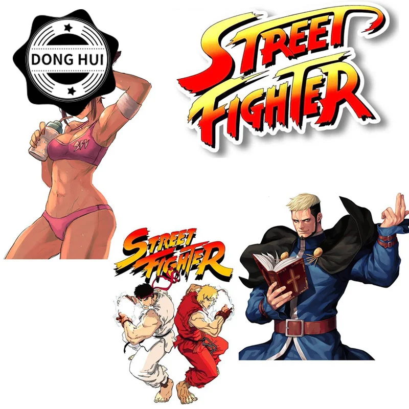 

Game Street Fighter LOGO King of Fighters 98 97 99 Street Boxing Decal Dirt Bike JDM Motorcycle Laptop Helmet Mug