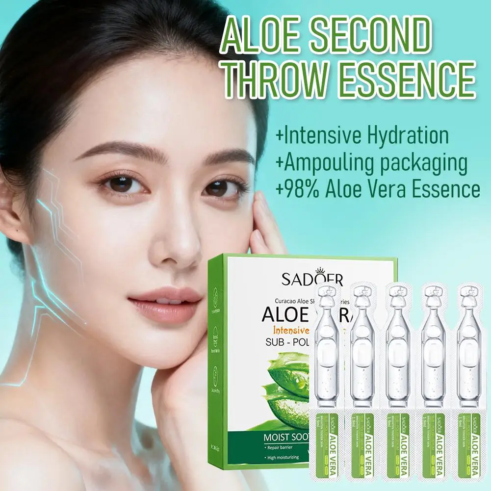 For SADOER Aloe Facial Soap,Moisturizing Lipstick,Essence,Face Wash Foam Facial Hydrating Oil Control Body Bathing Handmade Soap