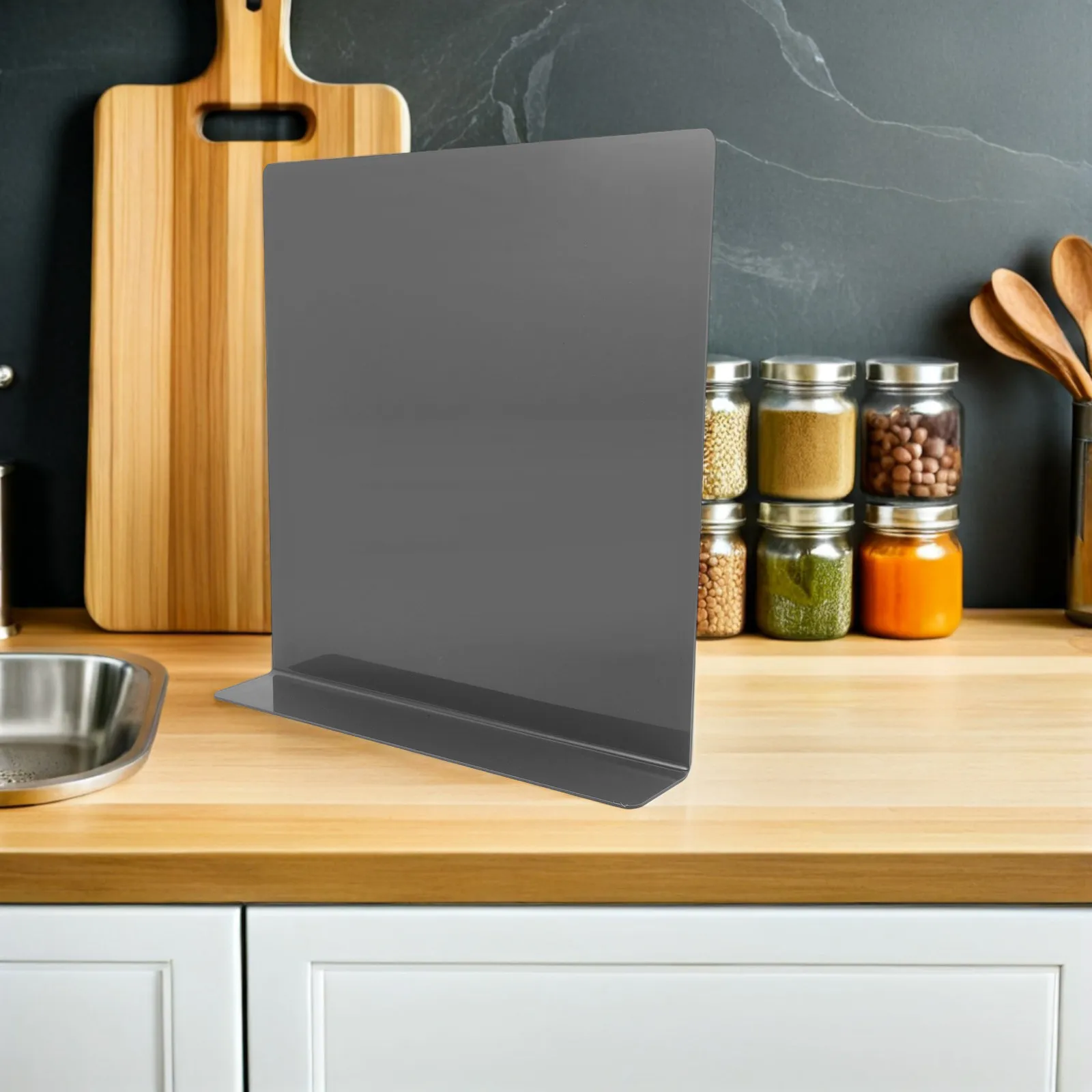 2Pcs PVC Kitchen Sink Splash Guard Water Splash Barrier Countertop Protective Panel Bathroom Splashback Baffle Shield view 5