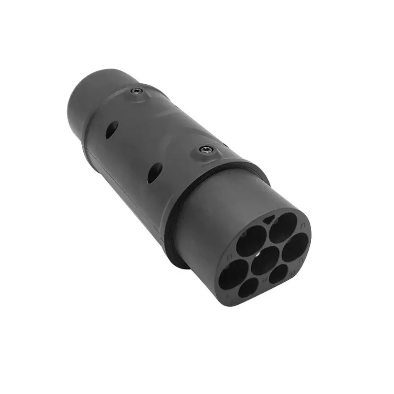 Stable-1 Pcs 32A Type 2 To GBT EV Electric Vehicle Charging Adapter 7.2A IEC 62196 To GB/T EV Plug Socket Charging Adapter
